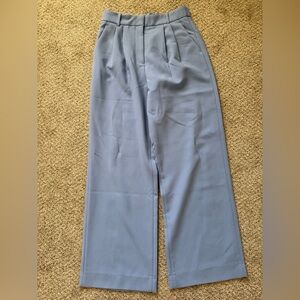 Abercrombie & Fitch -size 29Regular- A&F Sloane Tailored Wide Leg Pant -blue
